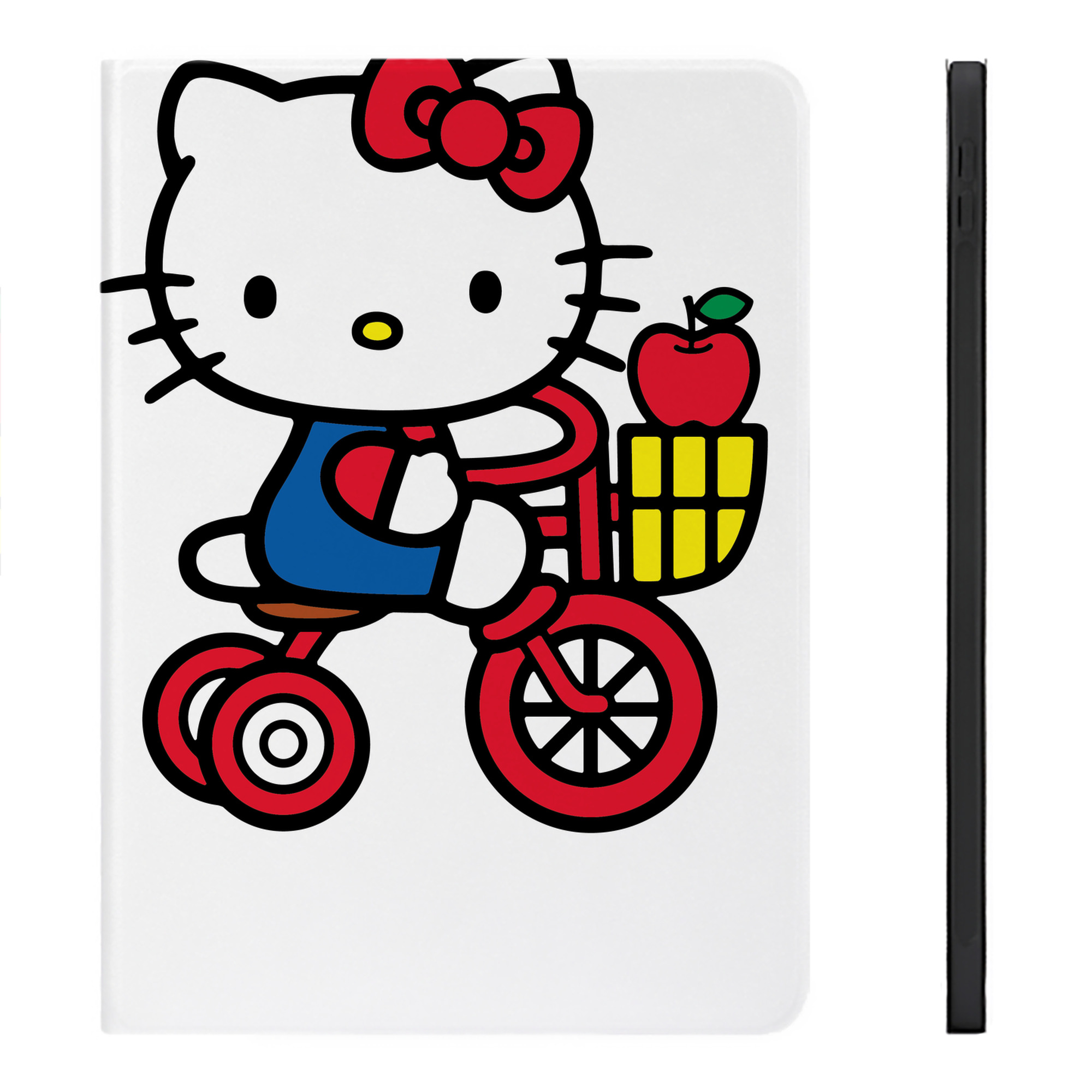 （画像用） Hello Kitty ハローキティ IPadケース ペンホルダー付き ブックスタイルデザイン